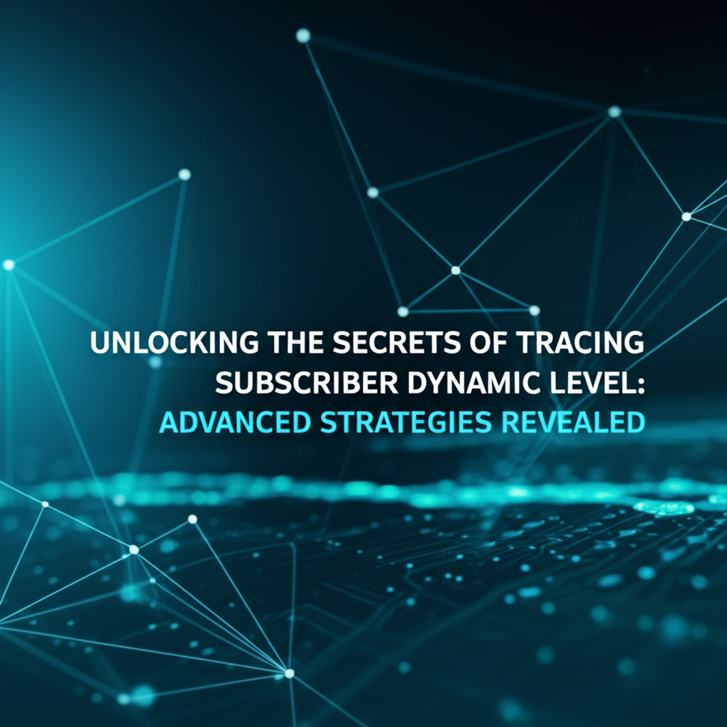 Unlocking the Secrets of Tracing Subscriber Dynamic Level: Advanced Strategies Revealed