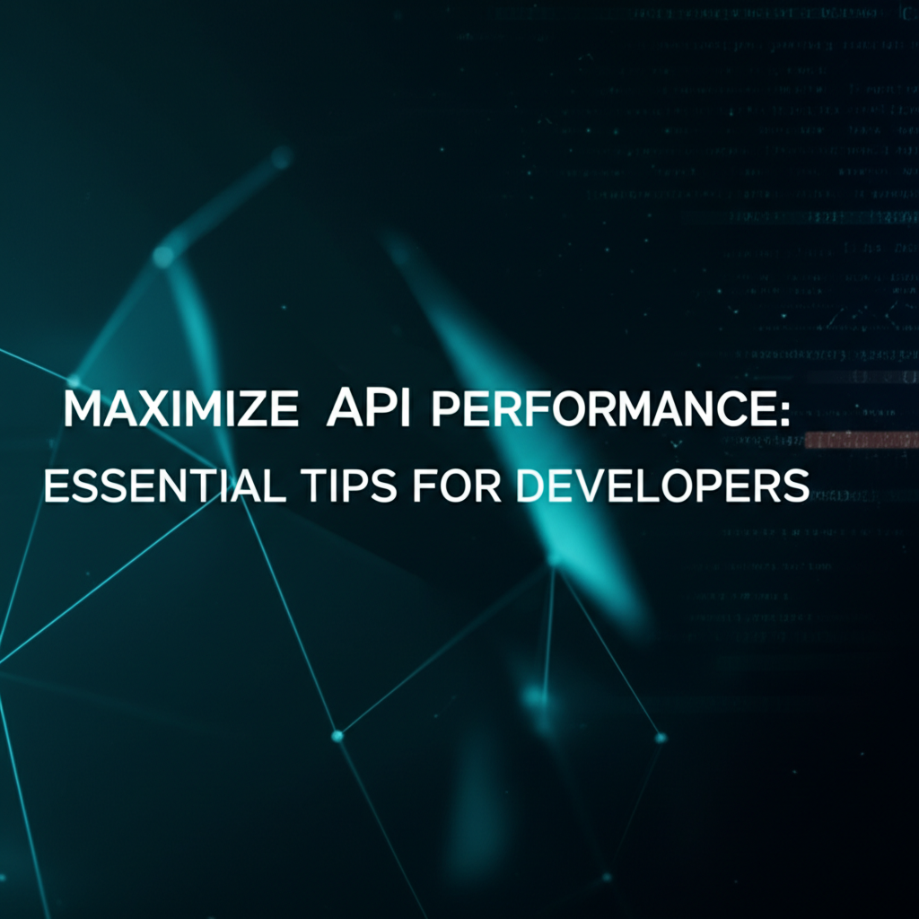 Maximize API Performance: Essential Tips for Developers