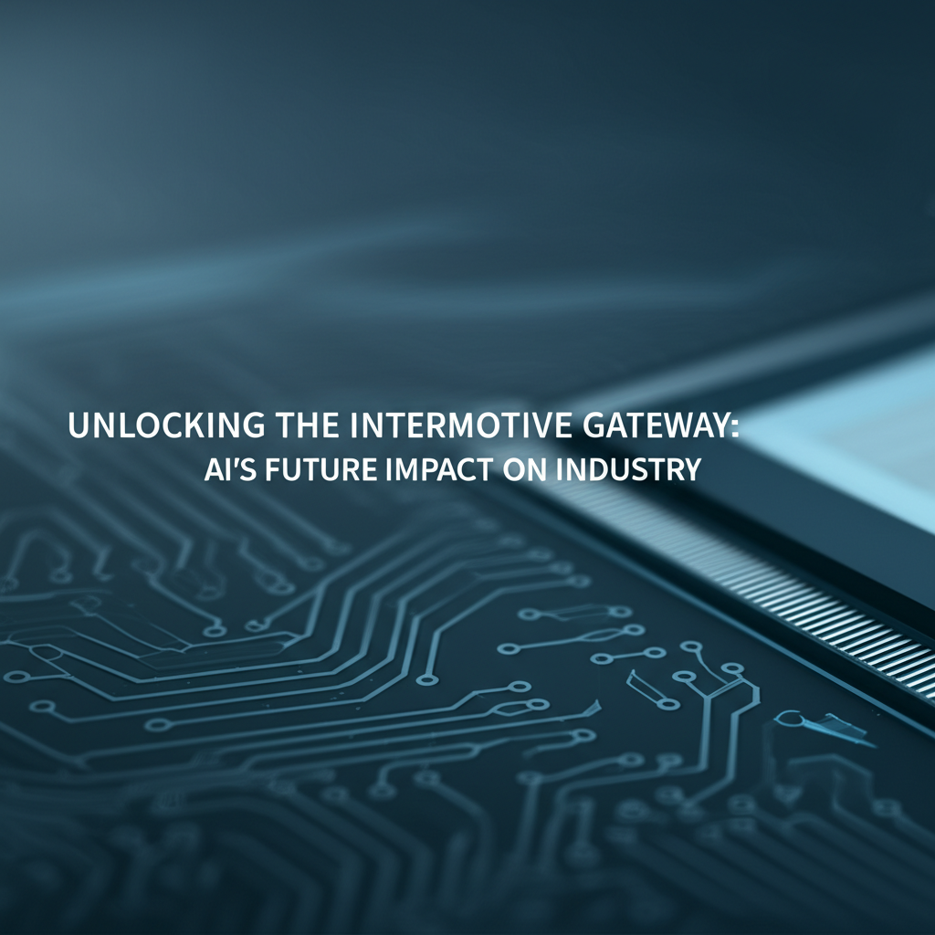 Unlocking the Intermotive Gateway: AI's Future Impact on Industry