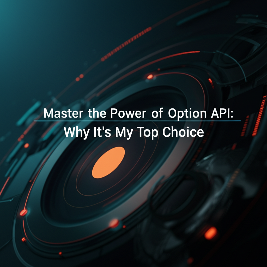 Master the Power of Option API: Why It's My Top Choice