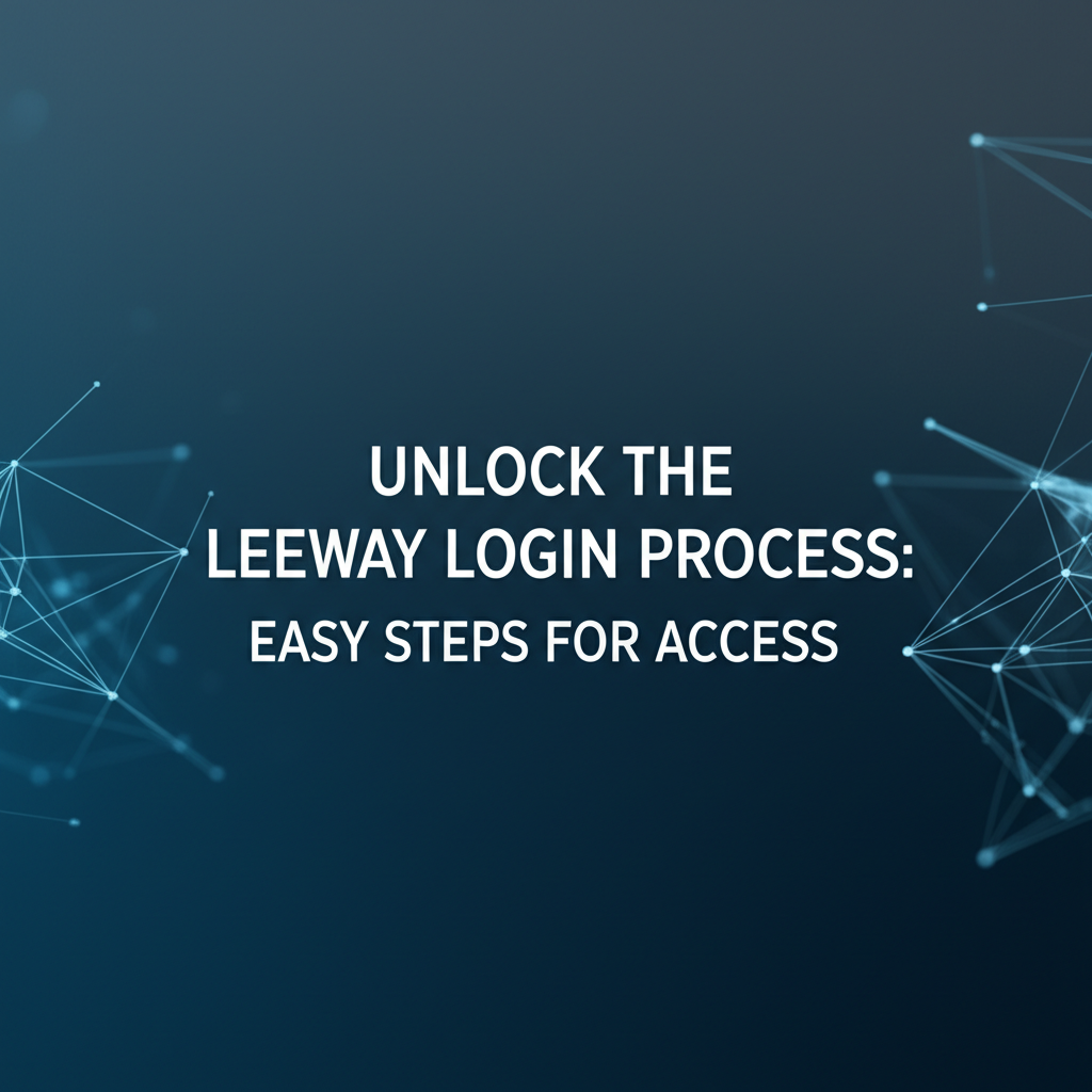 Unlock the Leeway Login Process: Easy Steps for Access