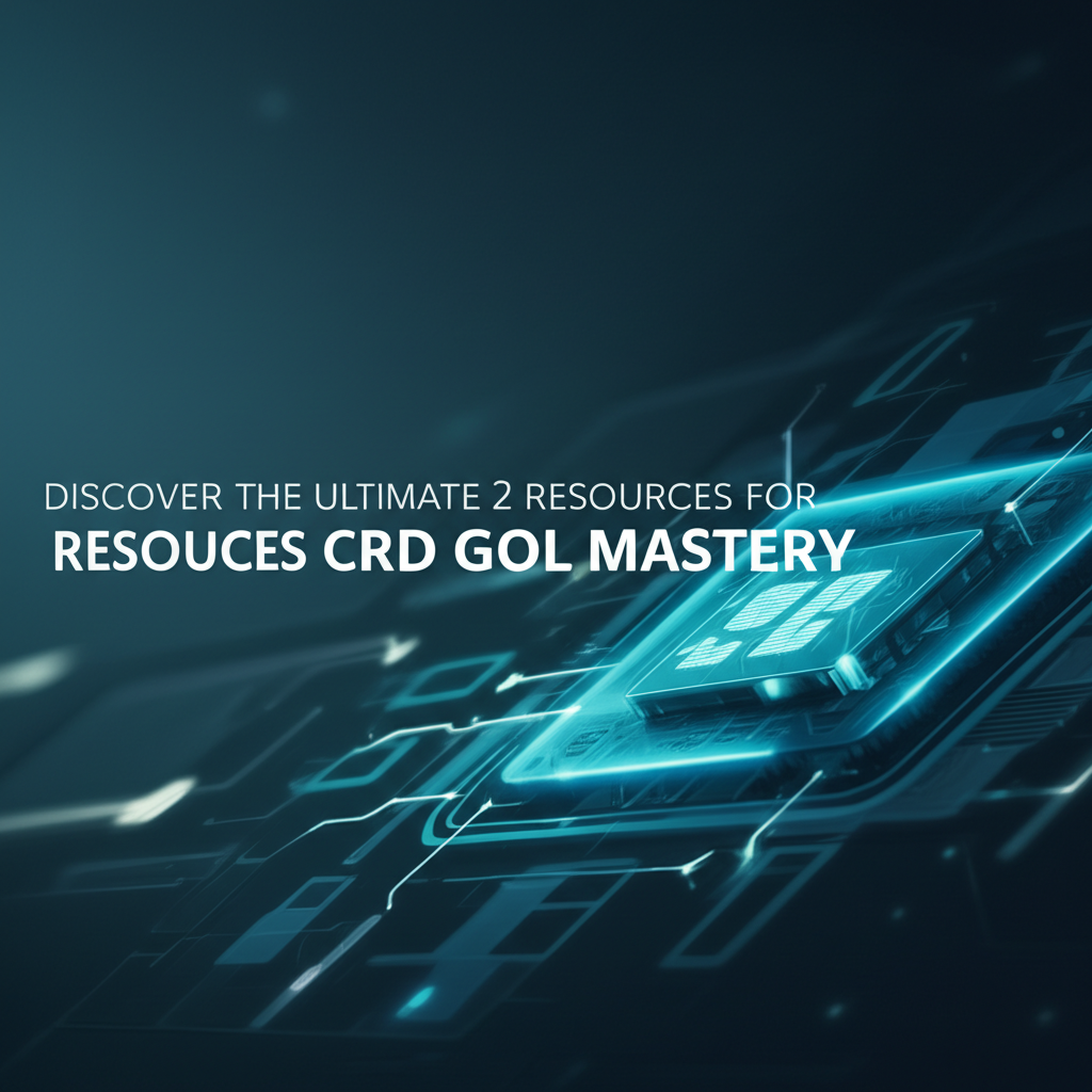 Discover the Ultimate 2 Resources for CRD GOL Mastery