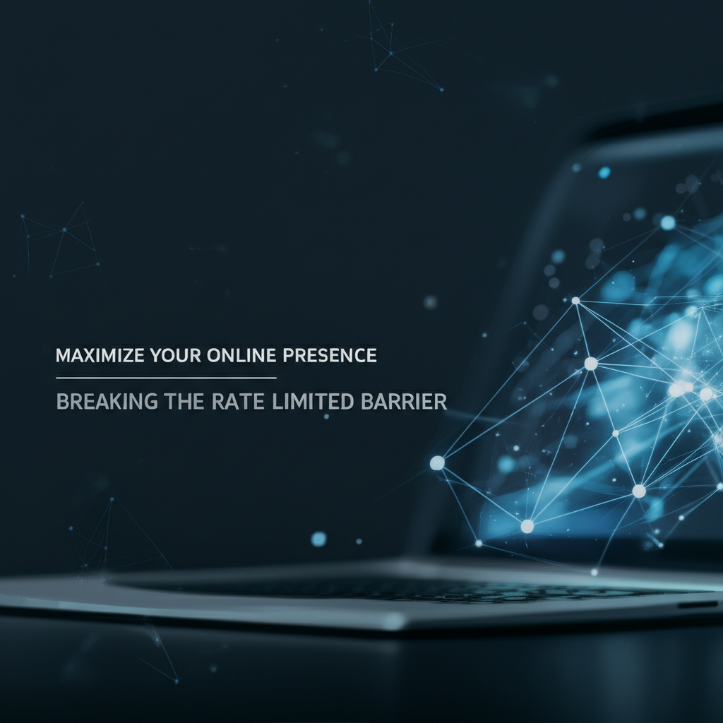 Maximize Your Online Presence: Breaking the Rate Limited Barrier