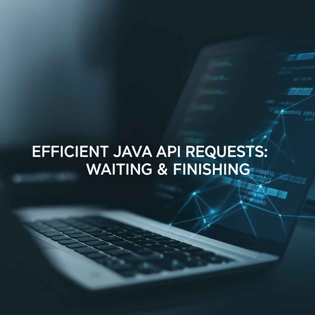 Efficient Java API Requests: Master the Art of Waiting & Finishing