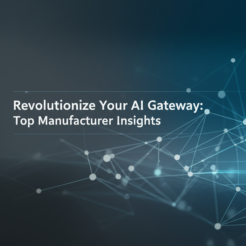 Revolutionize Your AI Gateway: Top Manufacturer Insights