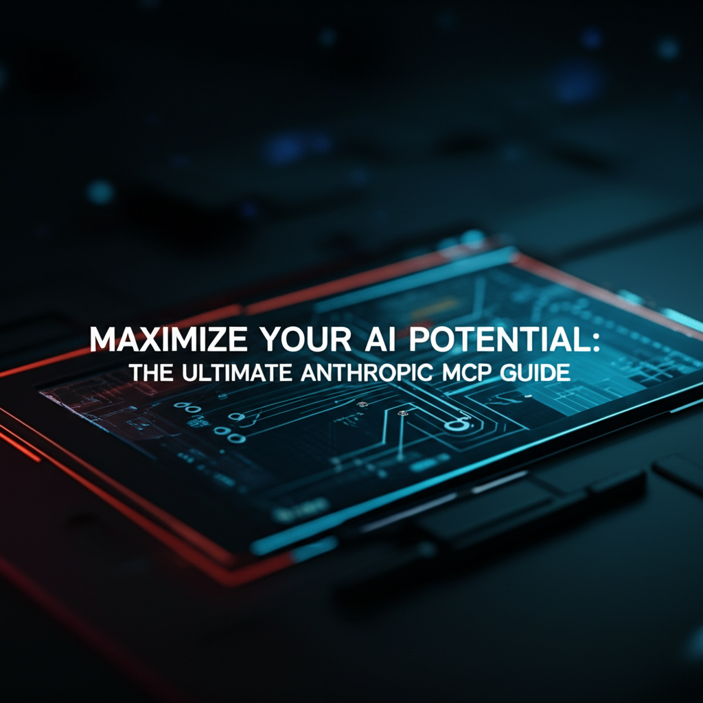 Maximize Your AI Potential: The Ultimate Anthropic MCP Guide
