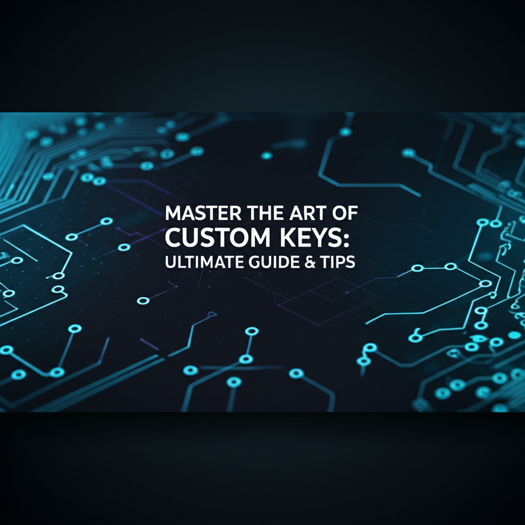 Master the Art of Custom Keys: Ultimate Guide & Tips