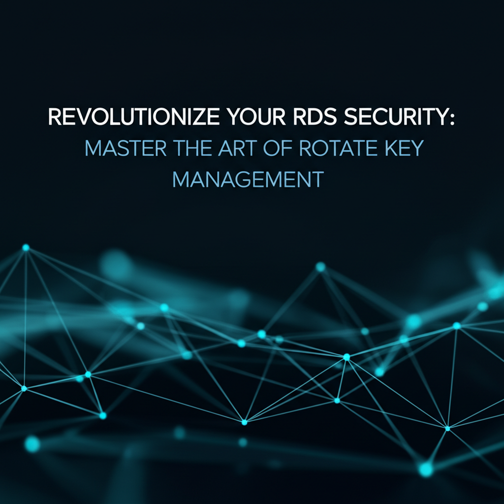 Revolutionize Your RDS Security: Master the Art of Rotate Key Management