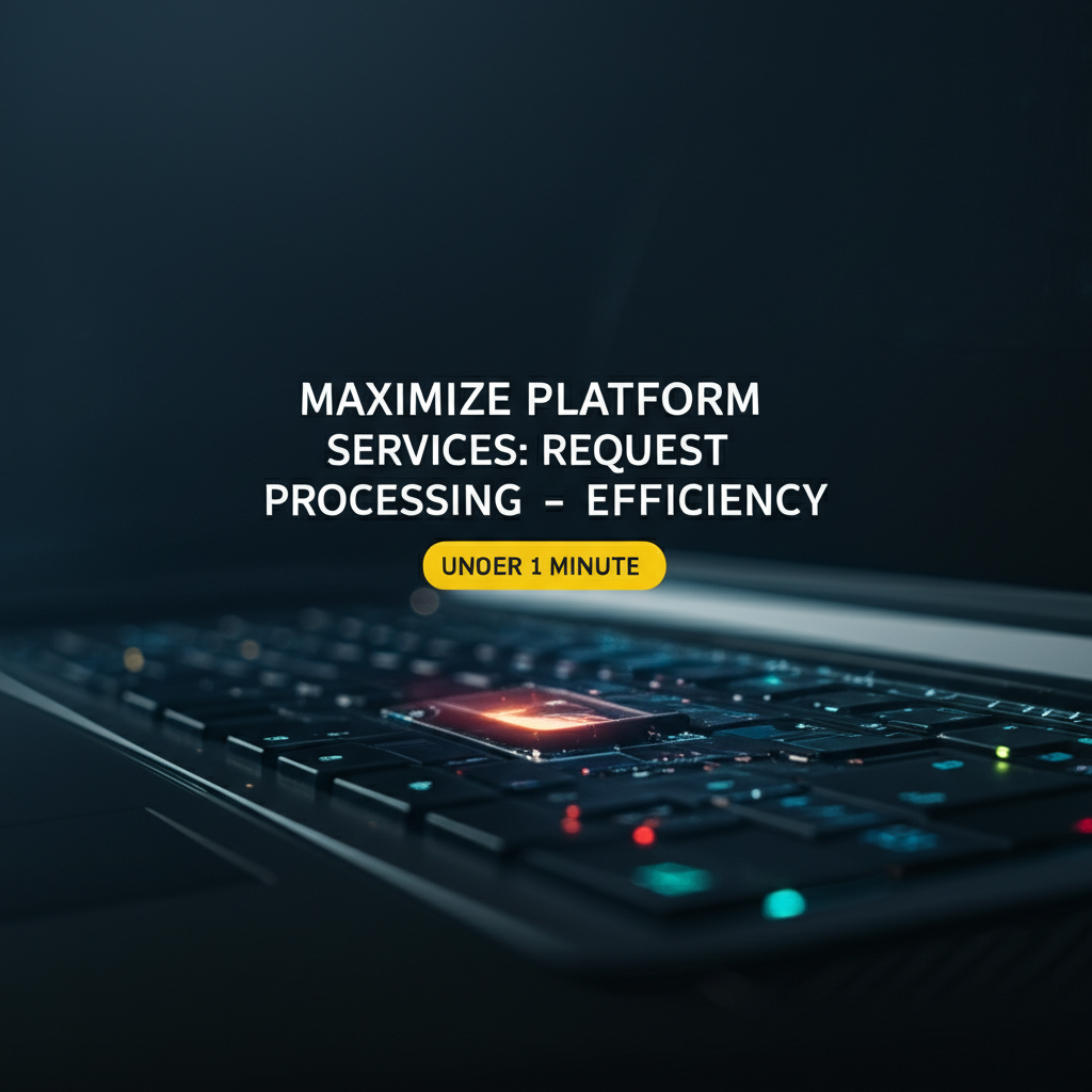Maximize Platform Services: Request Processing Efficiency - Under 1 Minute