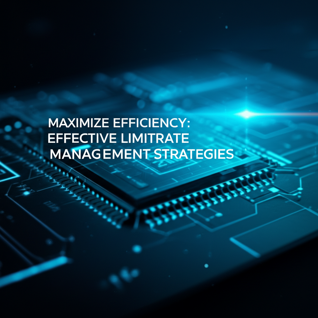 Maximize Efficiency: Effective Limitrate Management Strategies