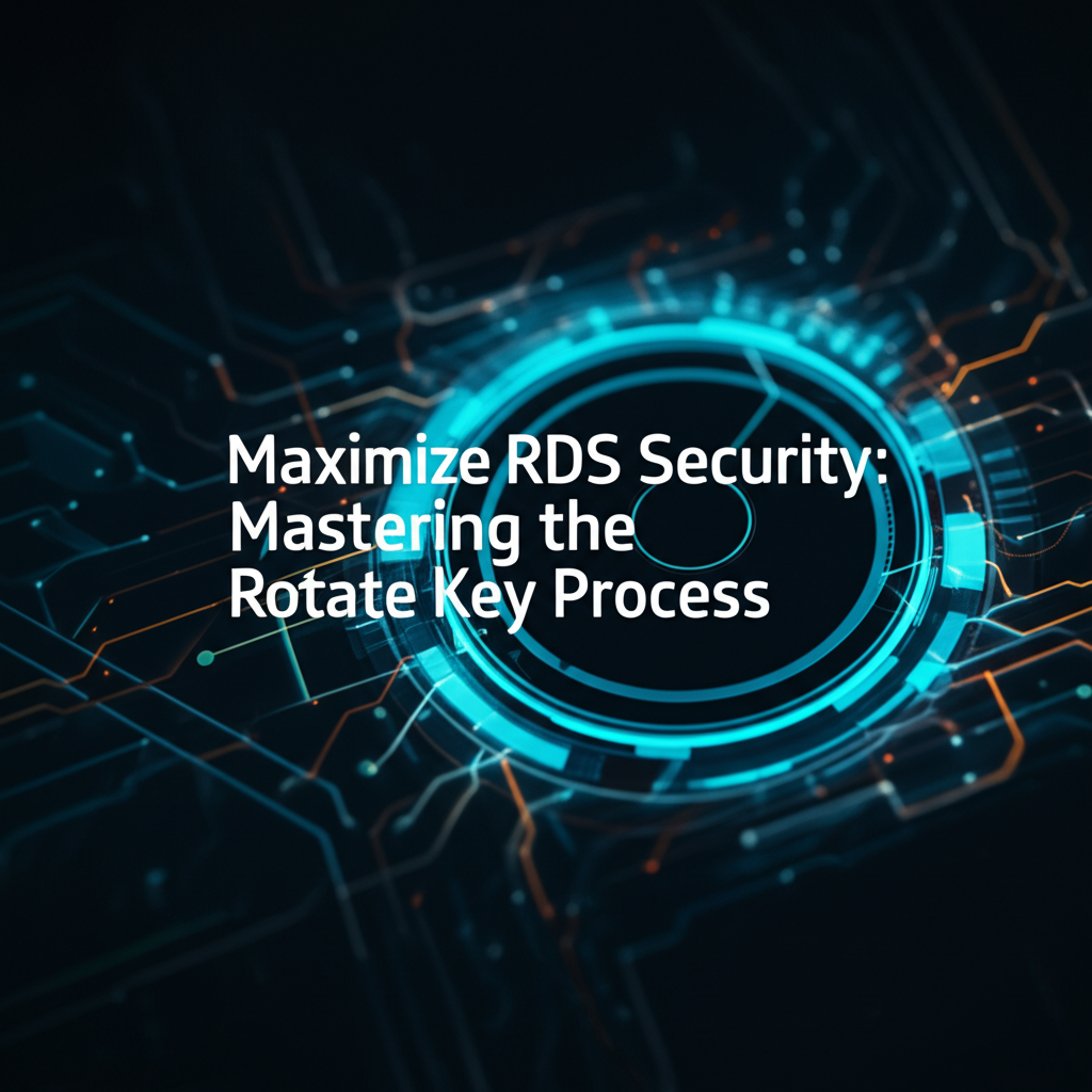 Maximize RDS Security: Mastering the Rotate Key Process