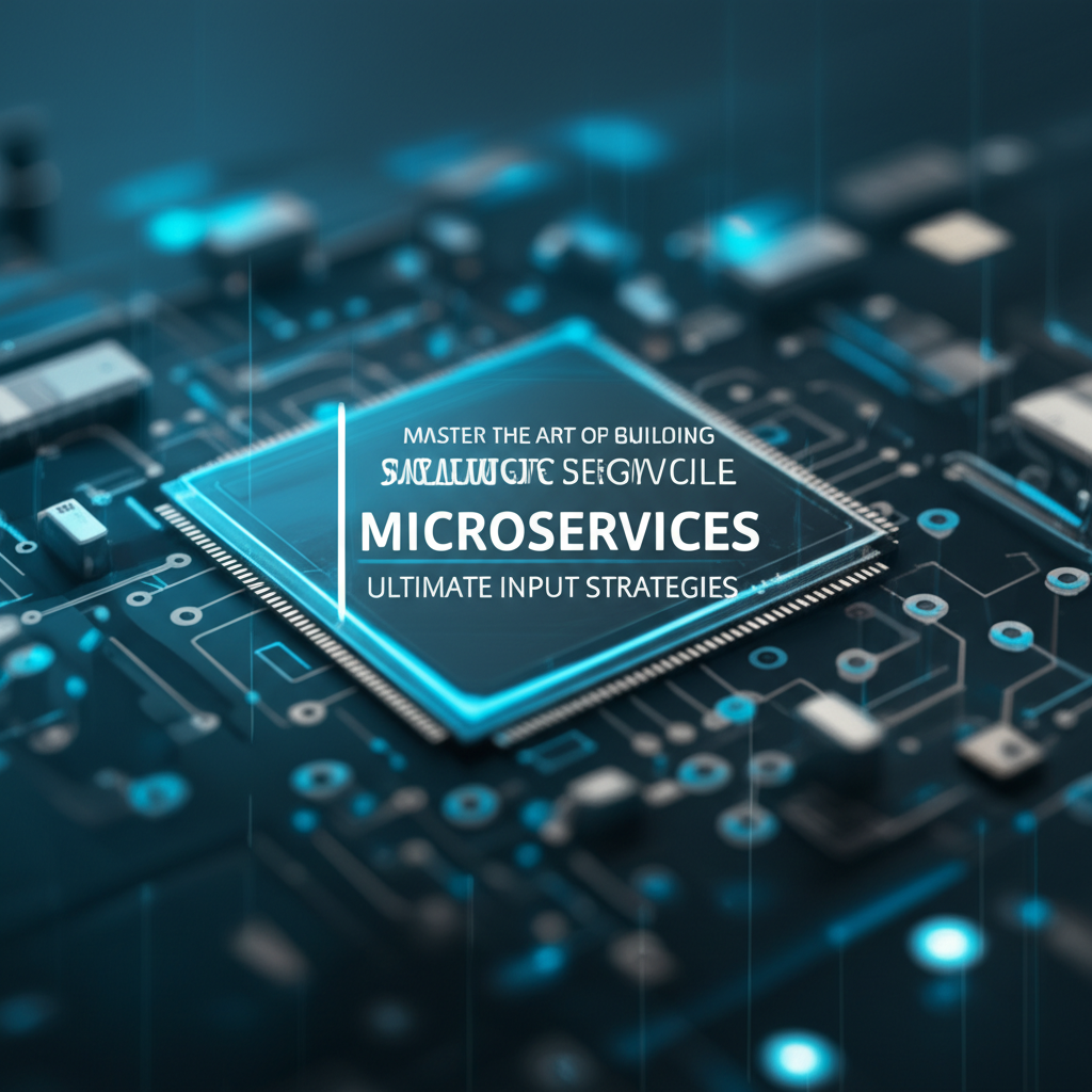Master the Art of Building Microservices: Ultimate Input Strategies