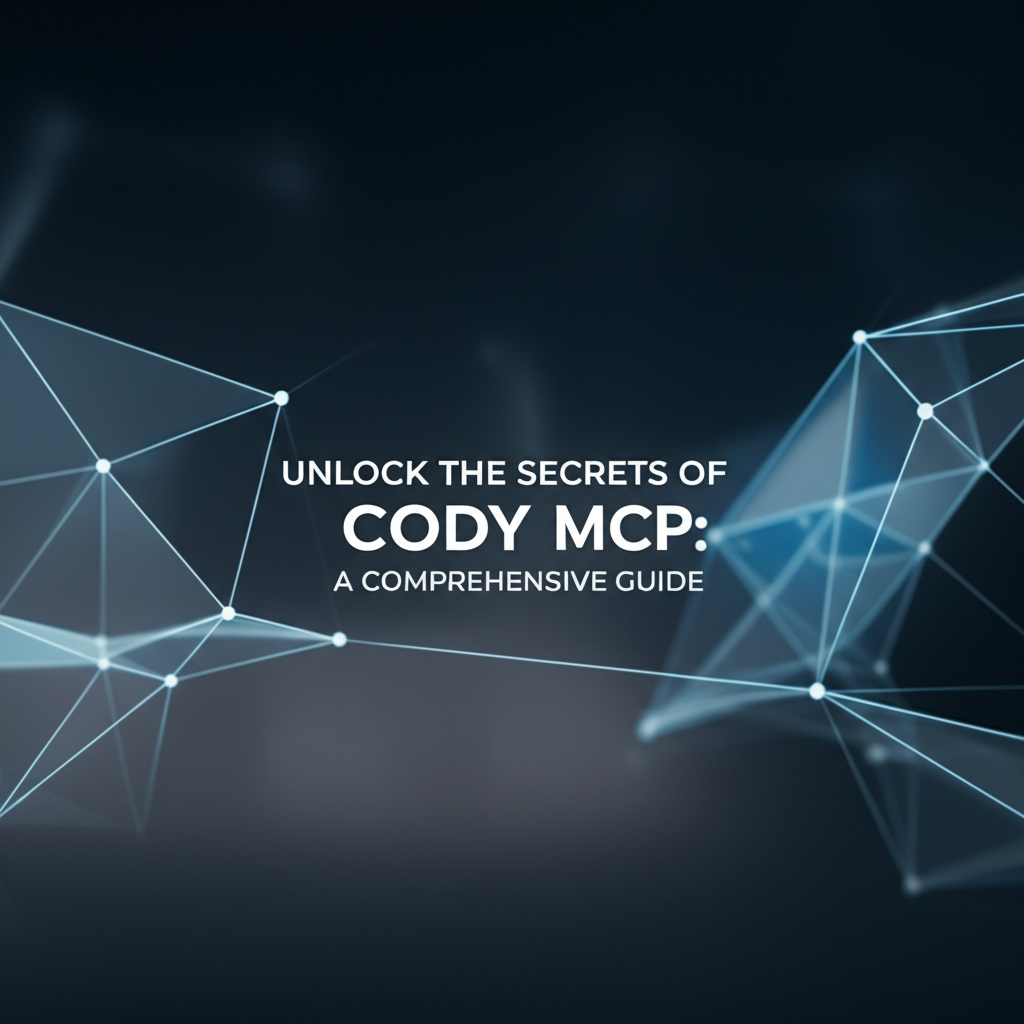 Unlock the Secrets of Cody MCP: A Comprehensive Guide