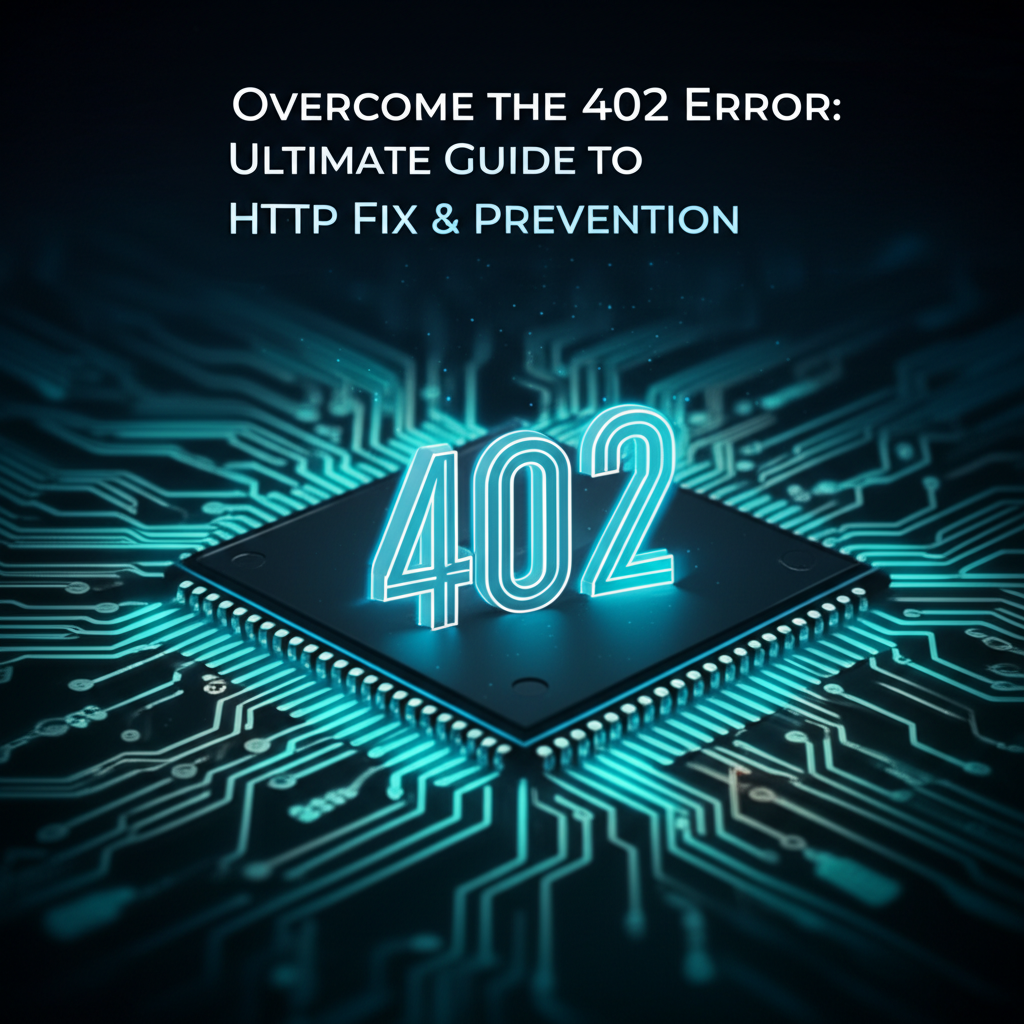 Overcome the 402 Error: Ultimate Guide to HTTP Fix & Prevention