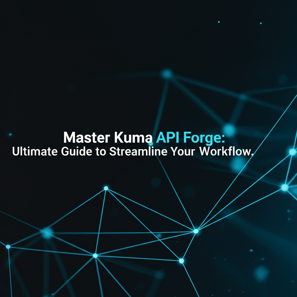 Master Kuma API Forge: Ultimate Guide to Streamline Your Workflow