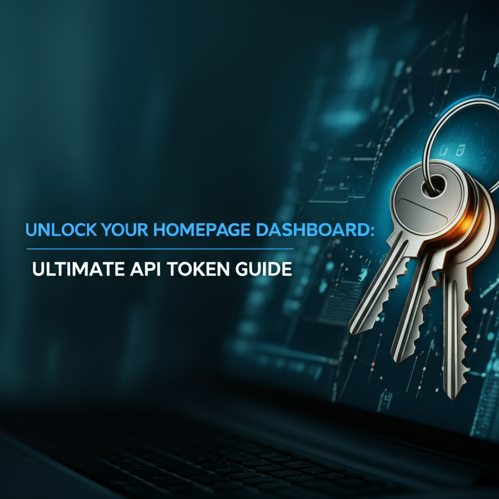 Unlock Your Homepage Dashboard: Ultimate API Token Guide