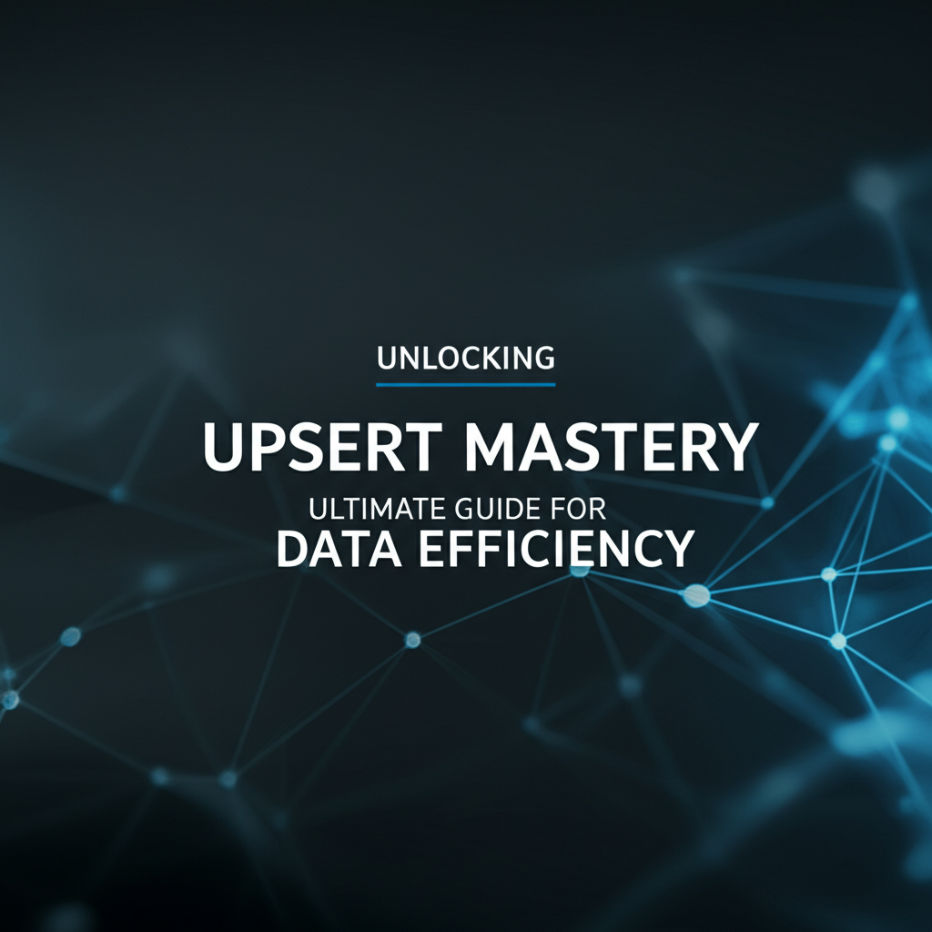Unlocking Upsert Mastery: Ultimate Guide for Data Efficiency
