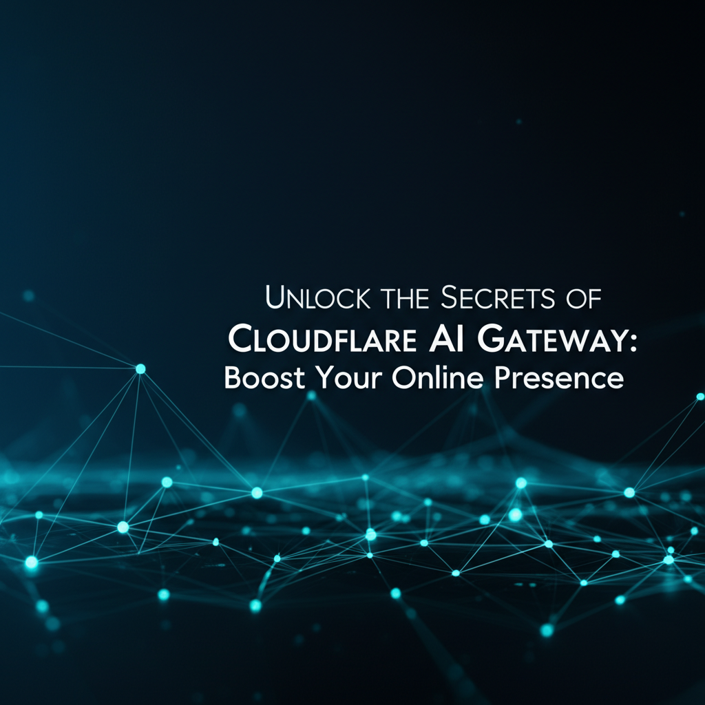 Unlock the Secrets of Cloudflare AI Gateway: Boost Your Online Presence