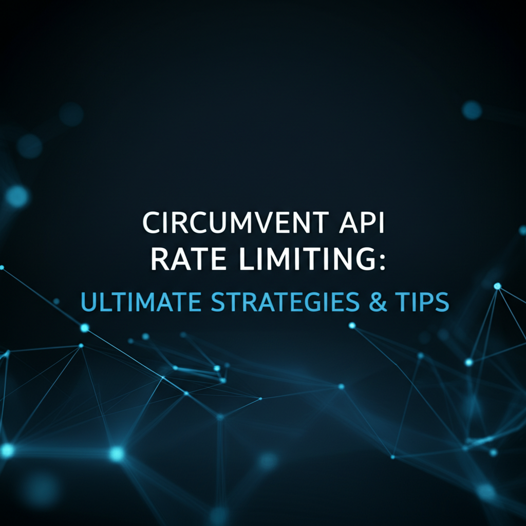 Circumvent API Rate Limiting: Ultimate Strategies & Tips