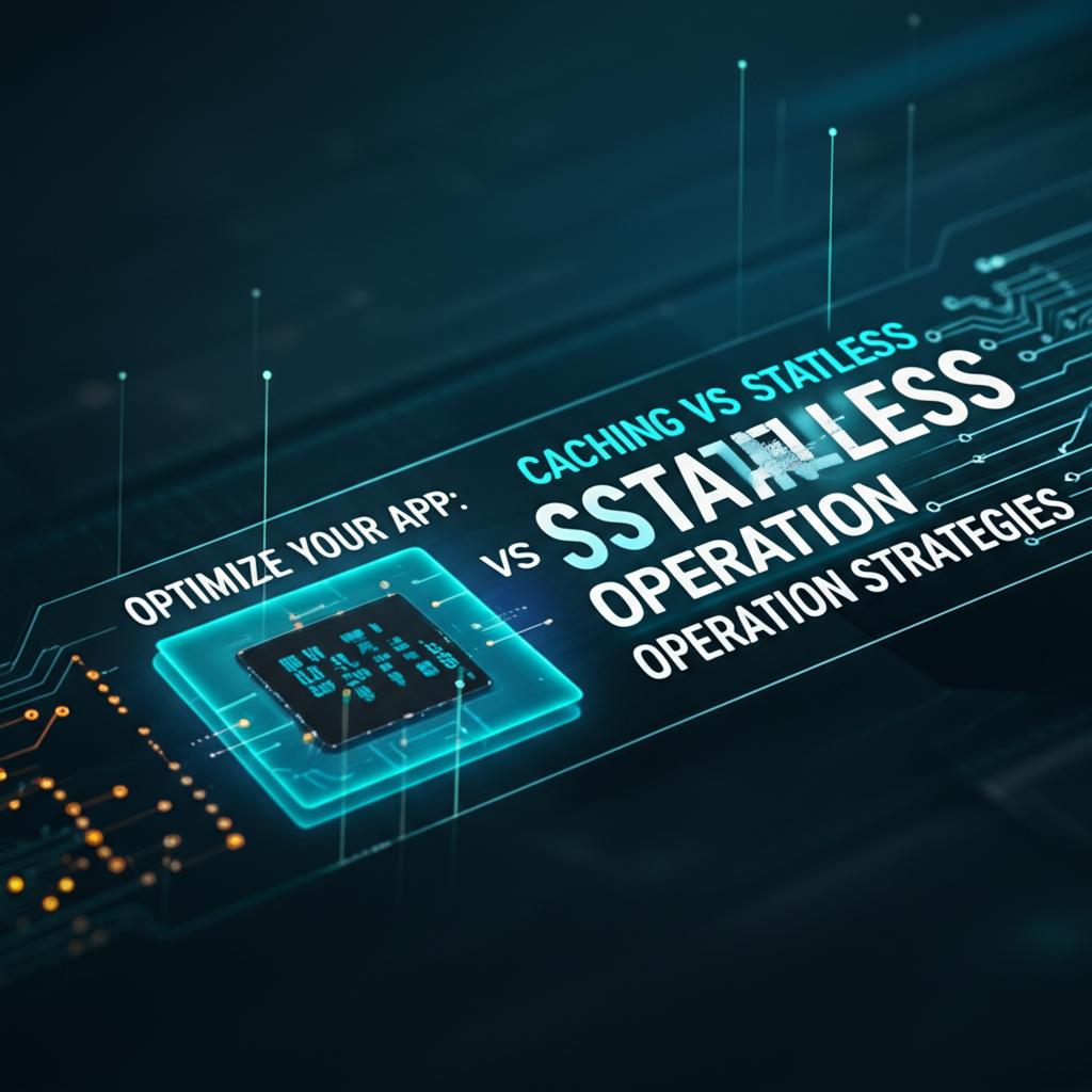 Optimize Your App: Caching vs Stateless Operation Strategies