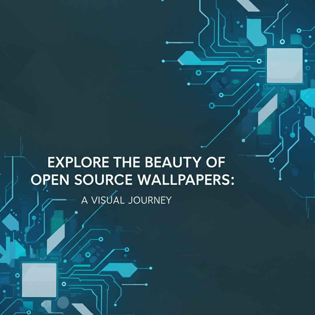 Explore the Beauty of Open Source Wallpapers: A Visual Journey