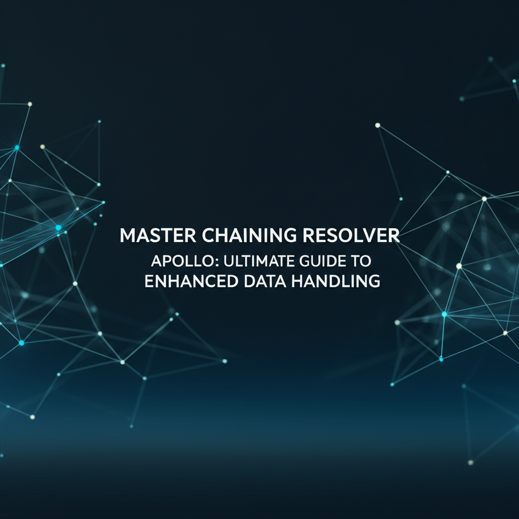 Master Chaining Resolver Apollo: Ultimate Guide to Enhanced Data Handling