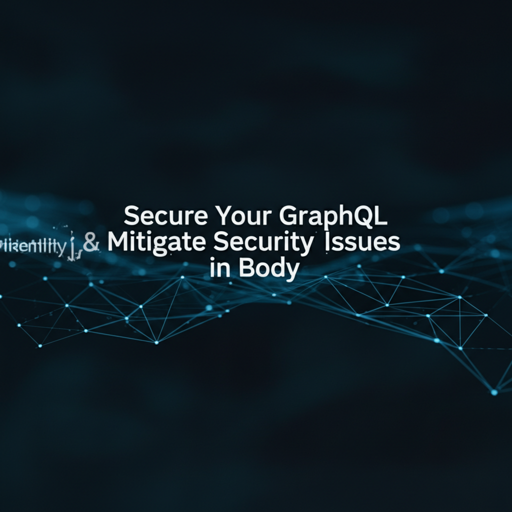 Secure Your GraphQL: Identify & Mitigate Security Issues in Body