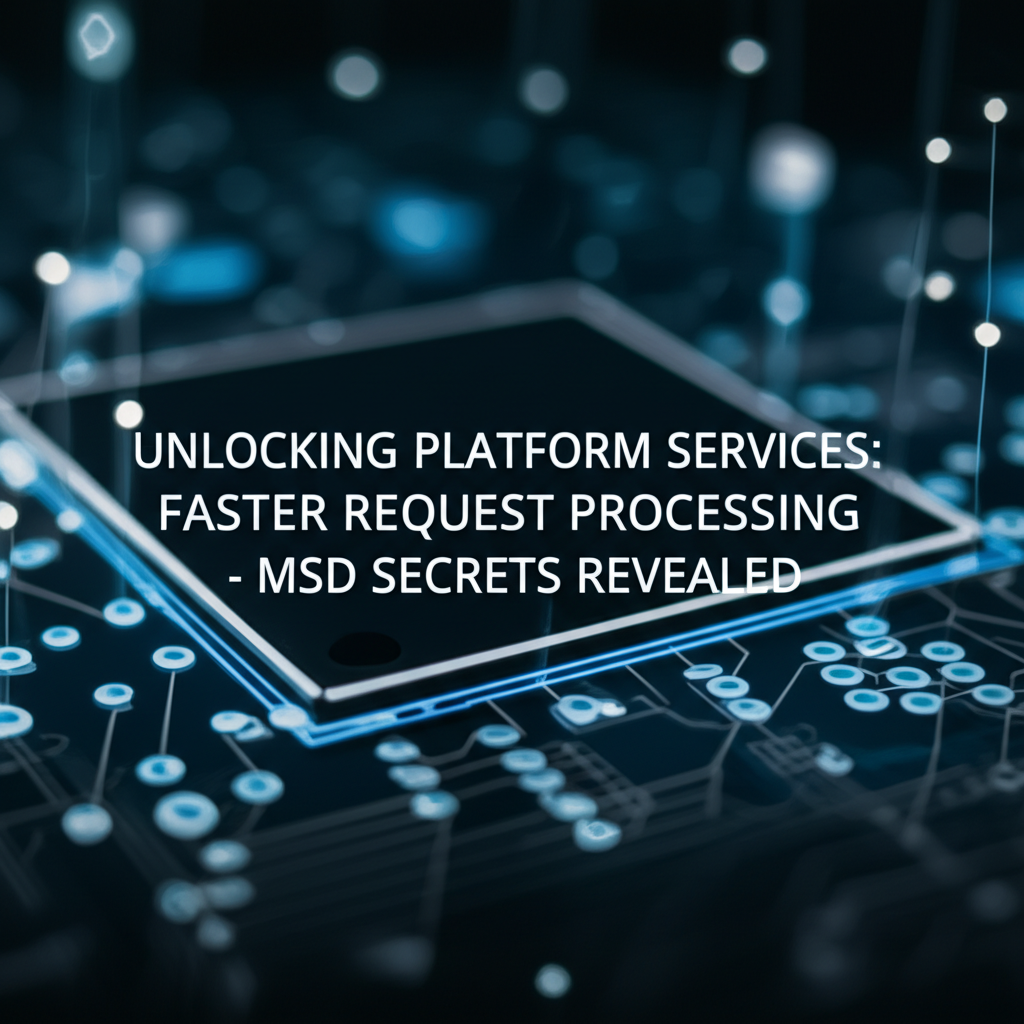Unlocking Platform Services: Faster Request Processing - MSD Secrets Revealed