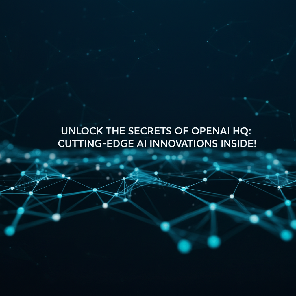 Unlock the Secrets of OpenAI HQ: Cutting-Edge AI Innovations Inside!