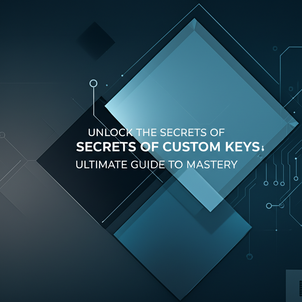Unlock the Secrets of Custom Keys: Ultimate Guide to Mastery