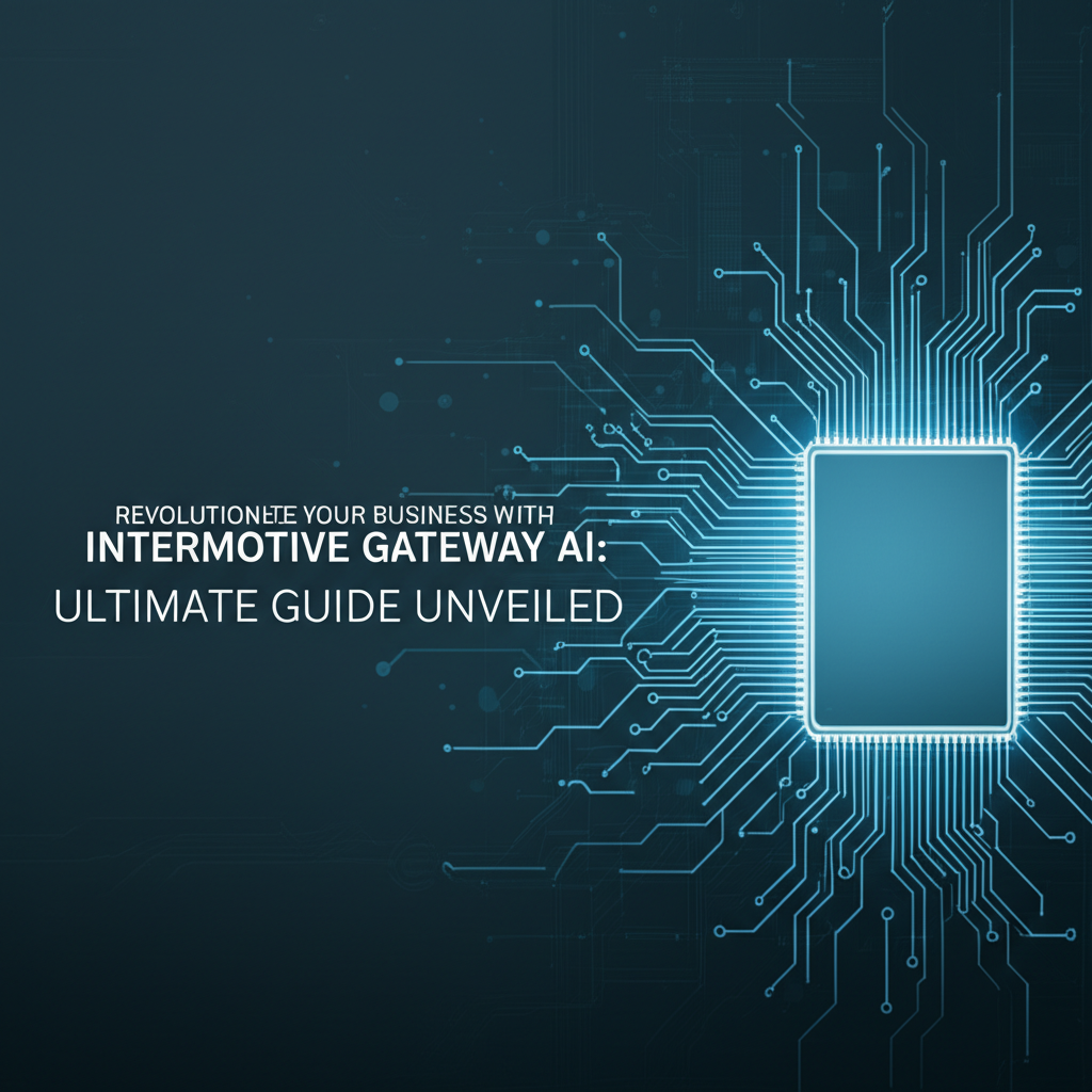 Revolutionize Your Business with Intermotive Gateway AI: Ultimate Guide Unveiled