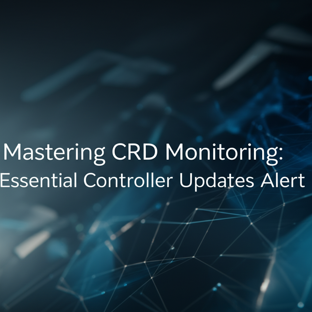 Mastering CRD Monitoring: Essential Controller Updates Alert