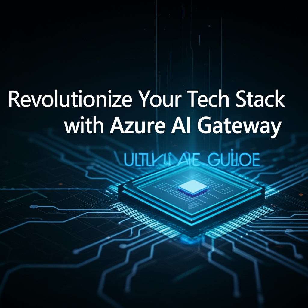 Revolutionize Your Tech Stack with Azure AI Gateway: Ultimate Guide