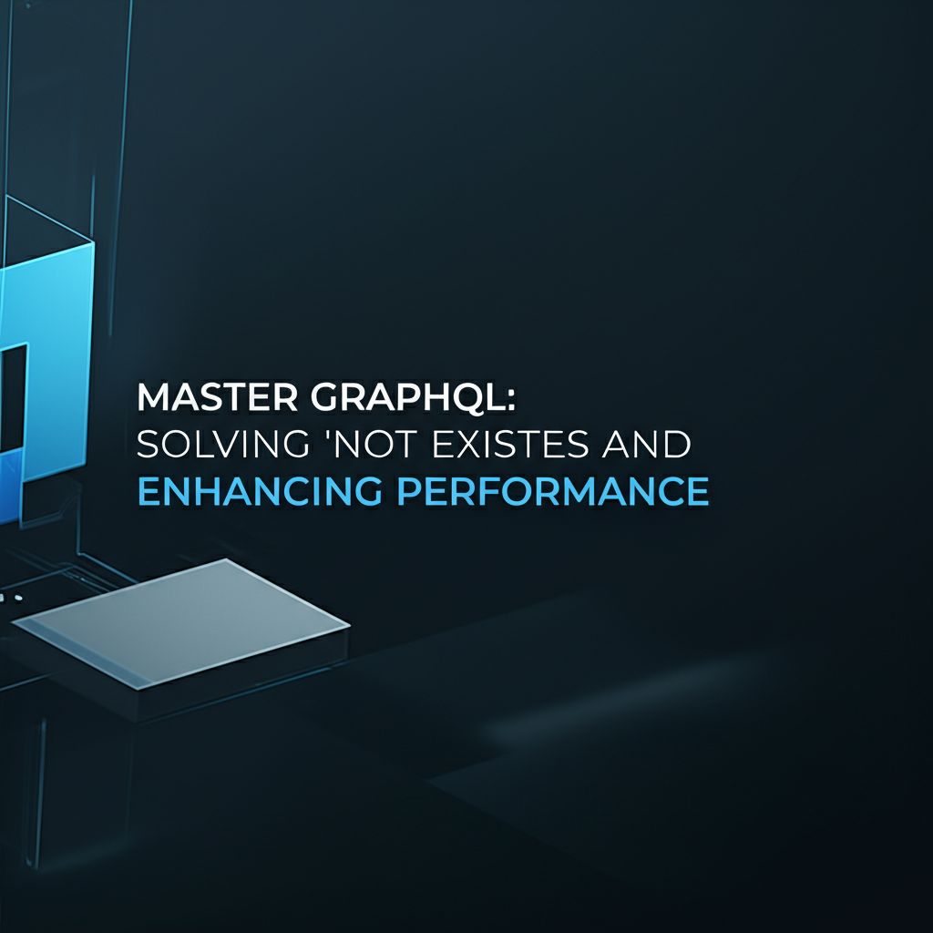 Master GraphQL: Solving 'Not Exist' Issues and Enhancing Performance