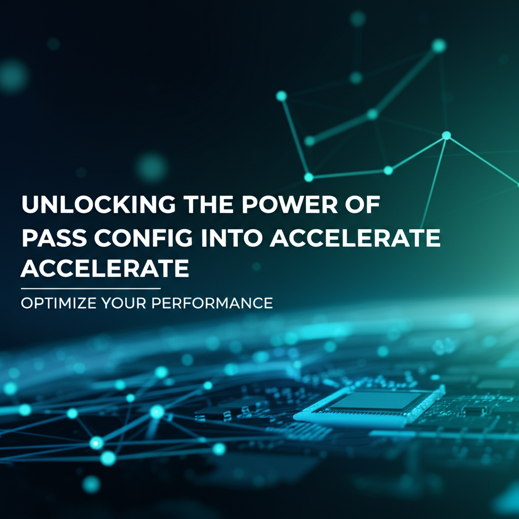 Unlocking the Power of Pass Config into Accelerate: Optimize Your Performance