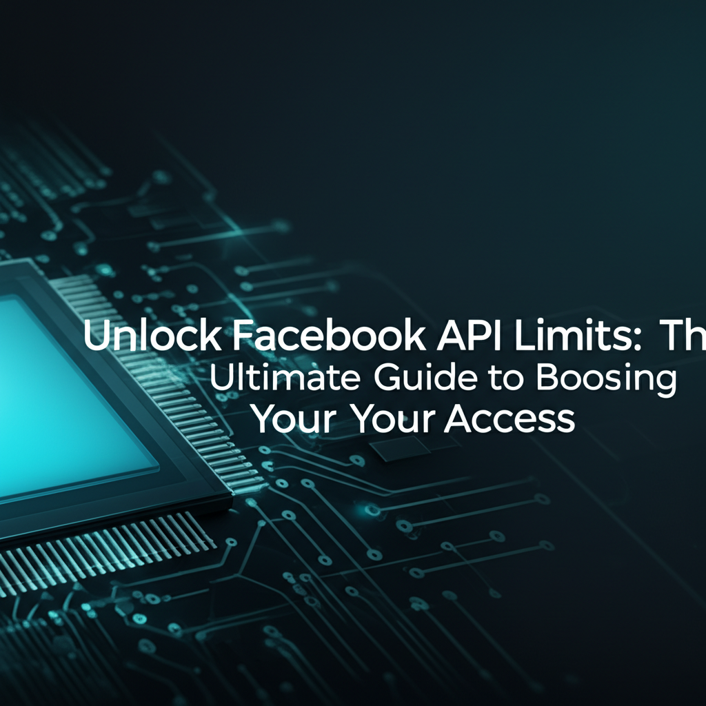 Unlock Facebook API Limits: The Ultimate Guide to Boosting Your Access