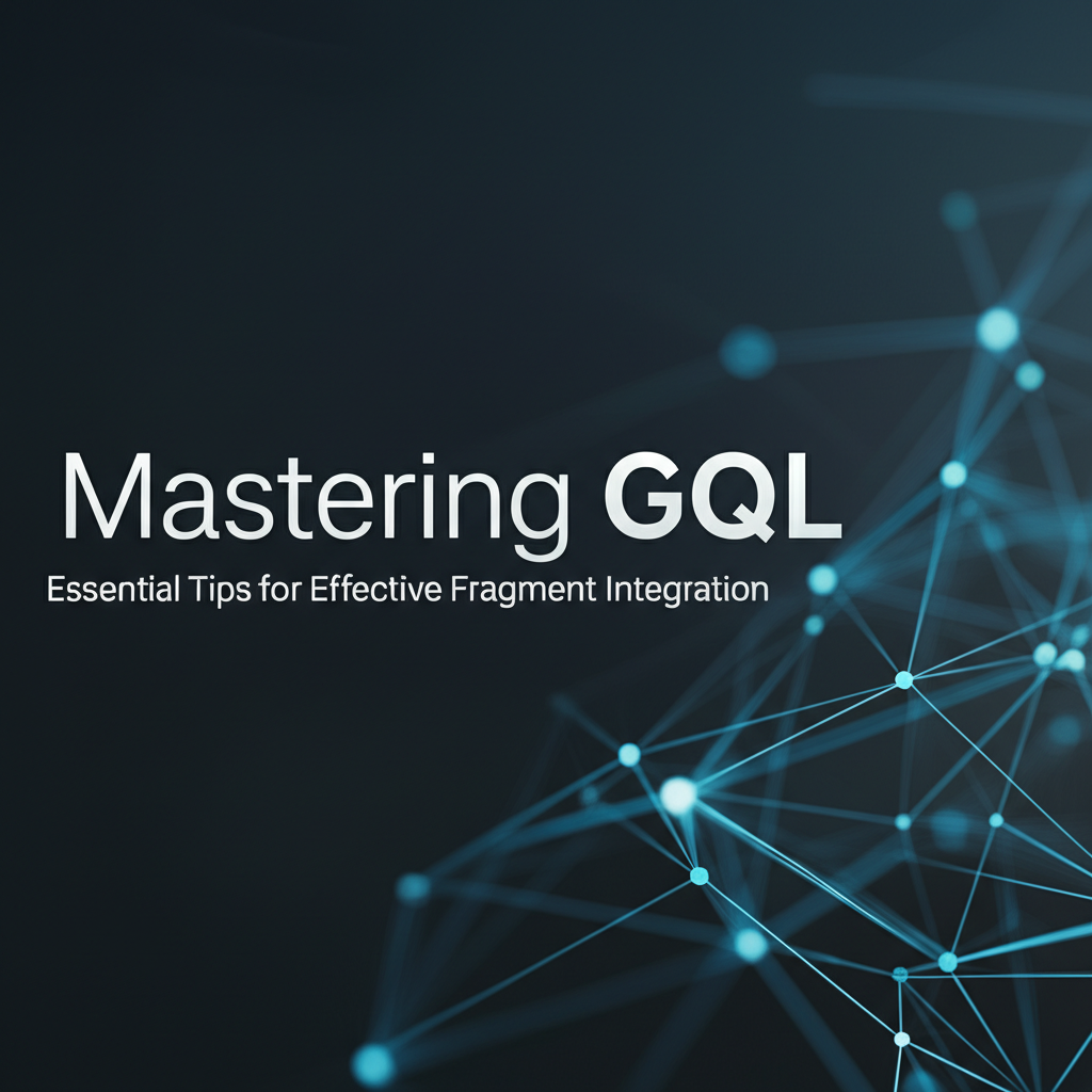 Mastering GQL: Essential Tips for Effective Fragment Integration