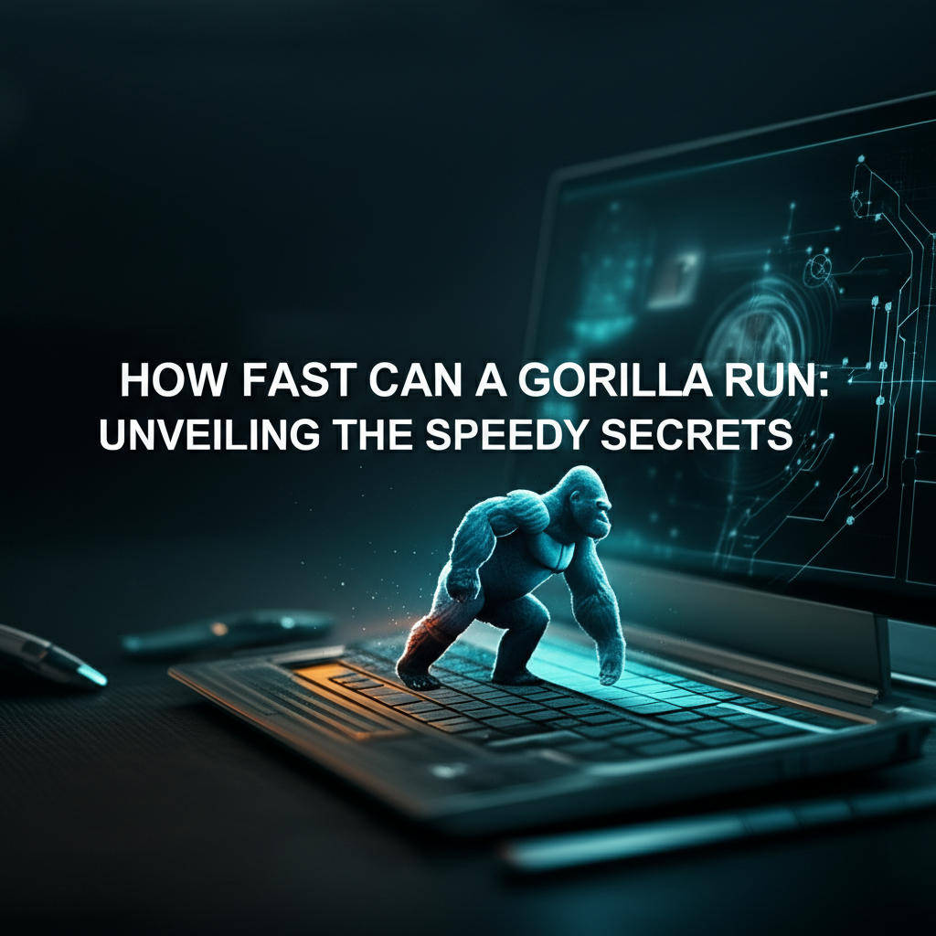 How Fast Can a Gorilla Run: Unveiling the Speedy Secrets