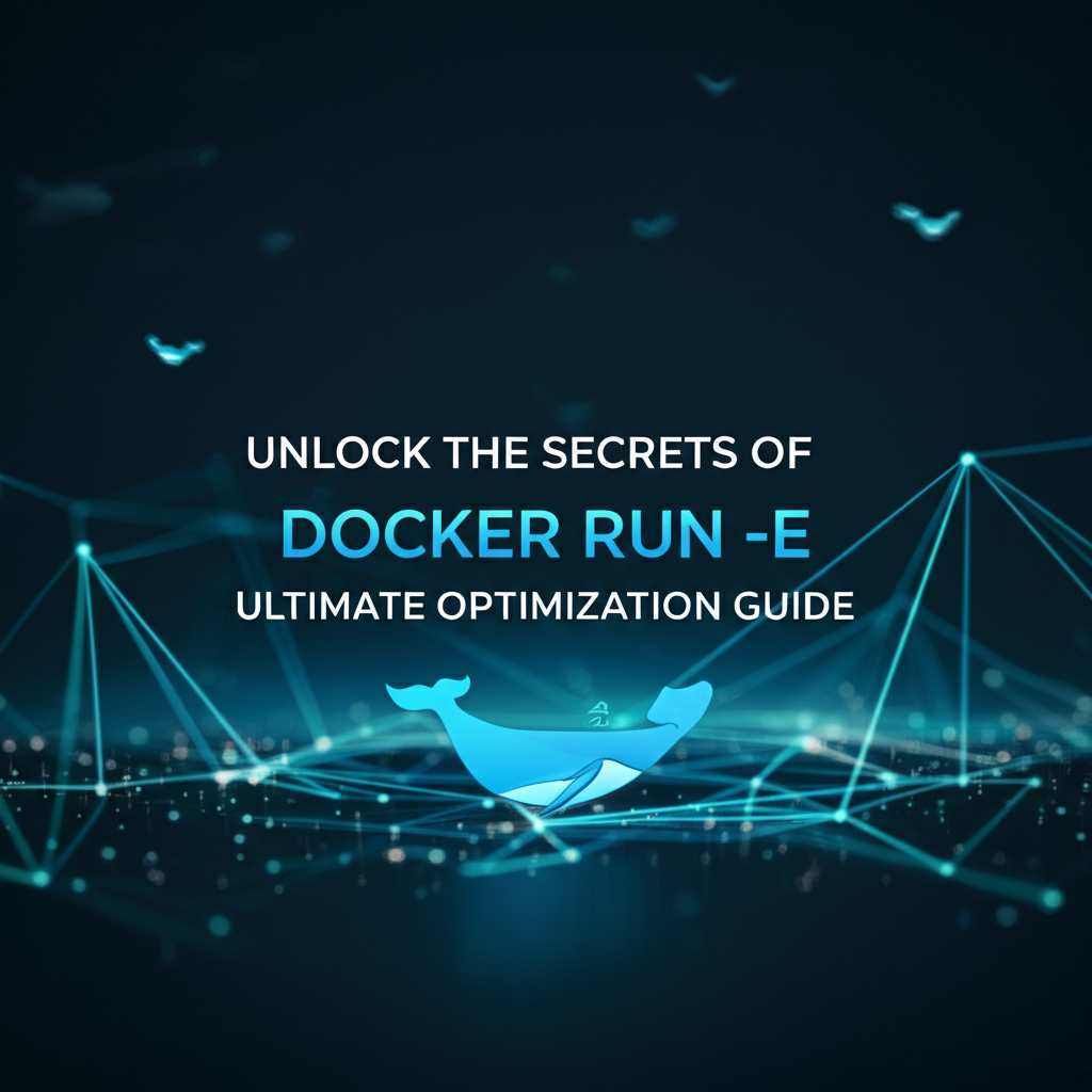 Unlock the Secrets of Docker Run -e: Ultimate Optimization Guide