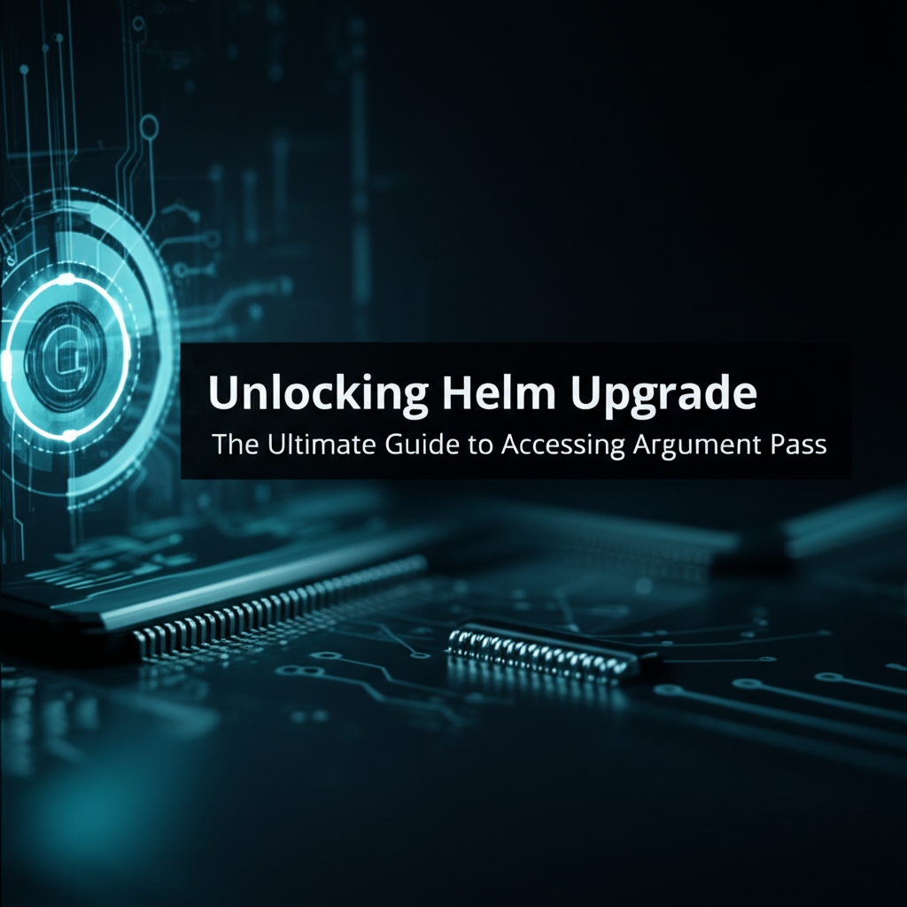 Unlocking Helm Upgrade: The Ultimate Guide to Accessing Argument Pass