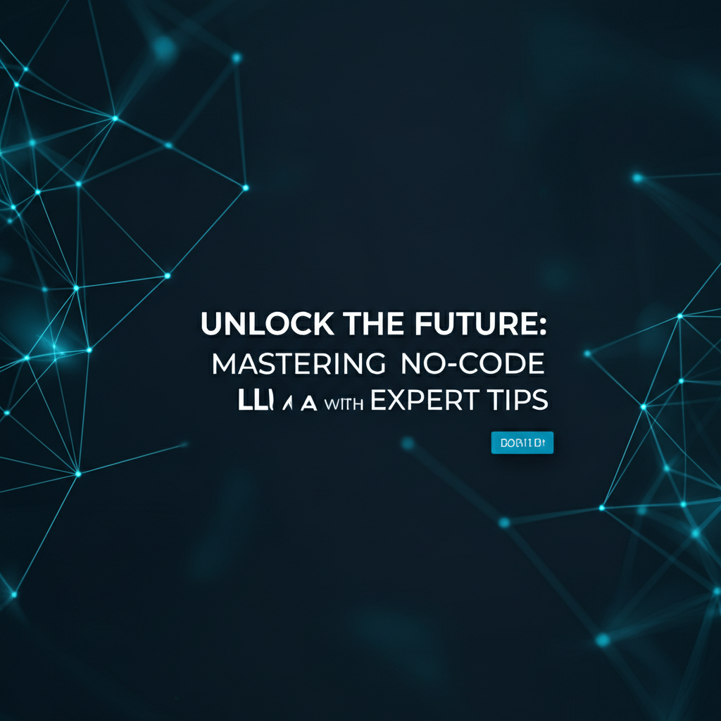 Unlock the Future: Mastering No-Code LLM AI with Expert Tips