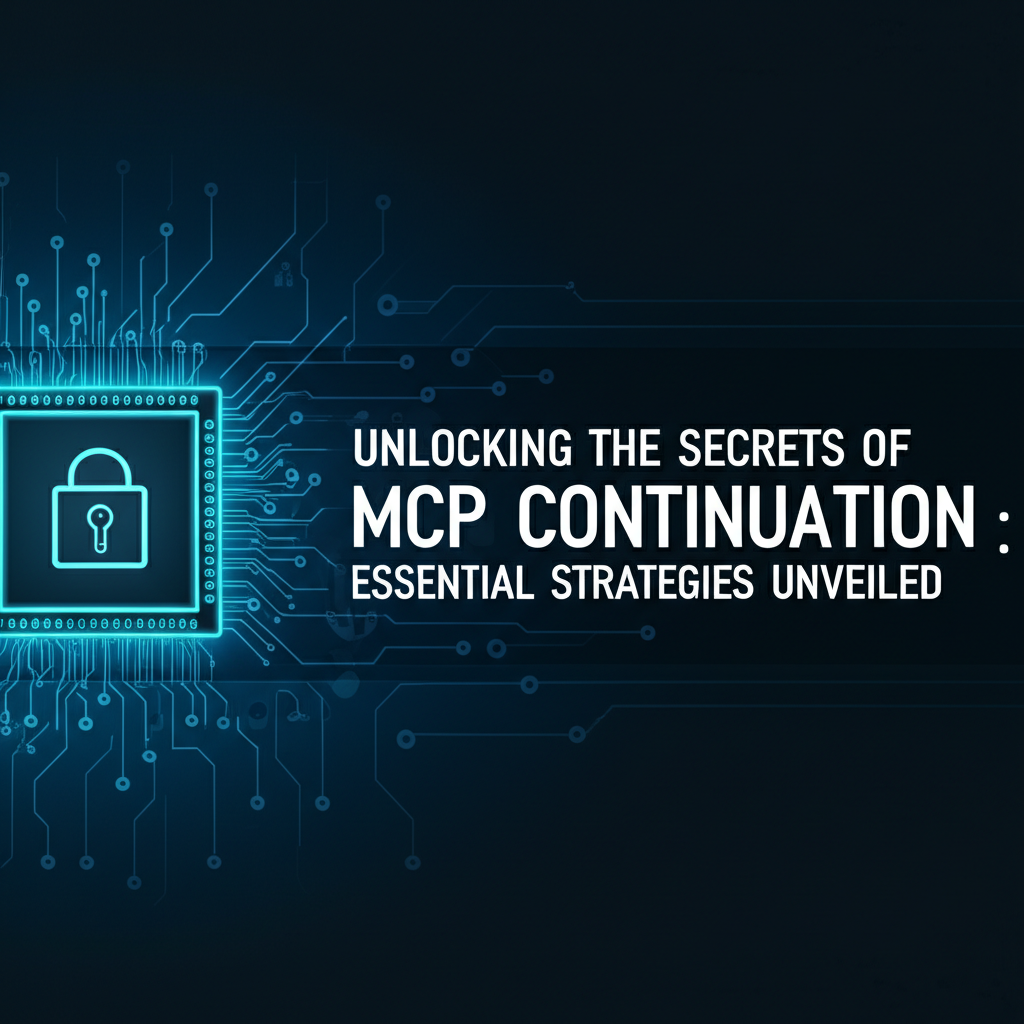 Unlocking the Secrets of MCP Continuation: Essential Strategies Unveiled