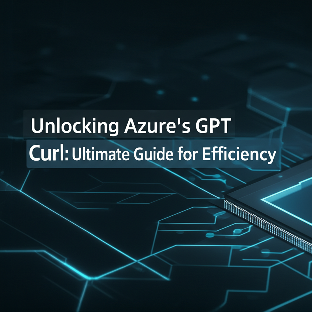 Unlocking Azure's GPT with Curl: Ultimate Guide for Efficiency