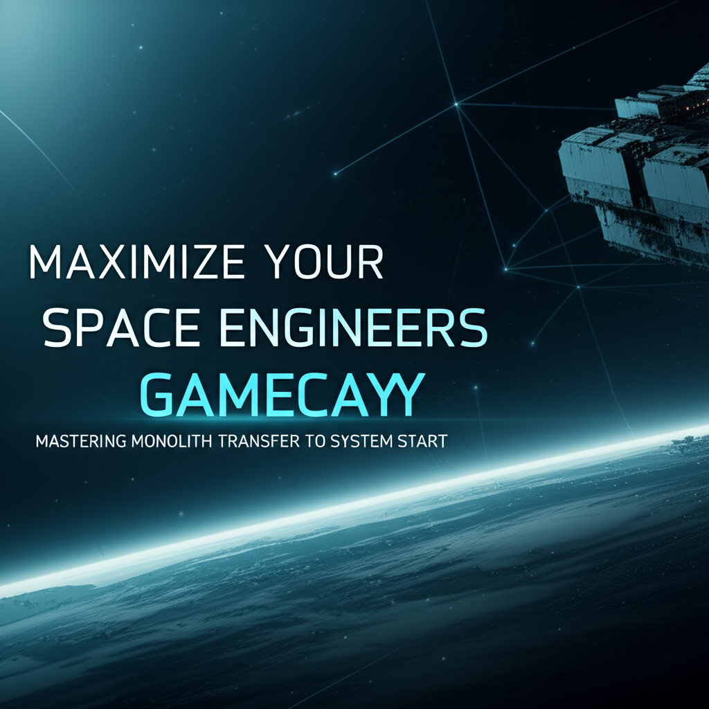 Maximize Your Space Engineers Gameplay: Mastering Monolith Transfer to System Start