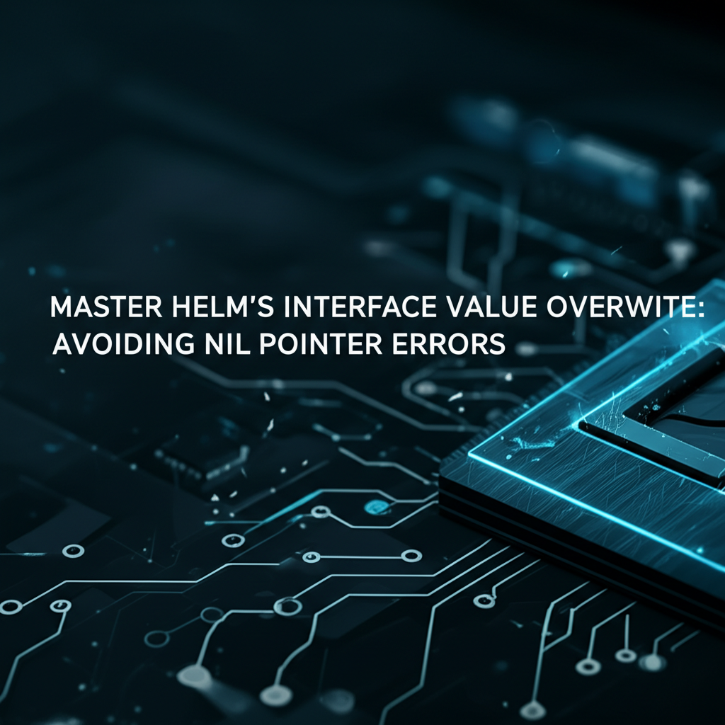 Master Helm's Interface Value Overwrite: AvoidingNil Pointer Errors