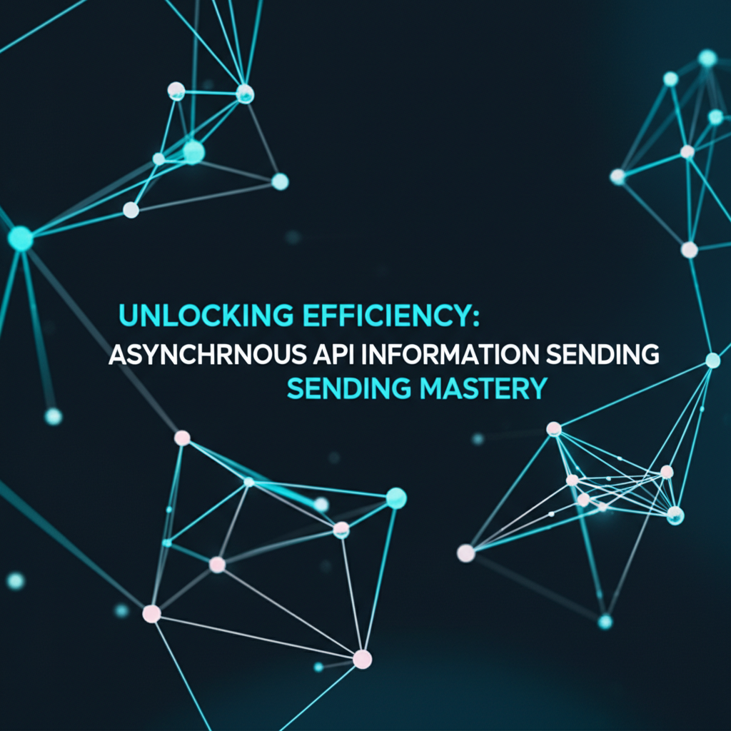 Unlocking Efficiency: Asynchronous API Information Sending Mastery