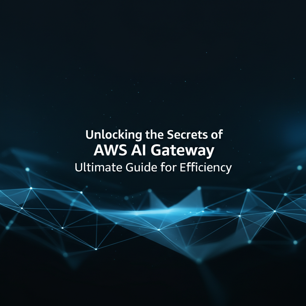 Unlocking the Secrets of AWS AI Gateway: Ultimate Guide for Efficiency