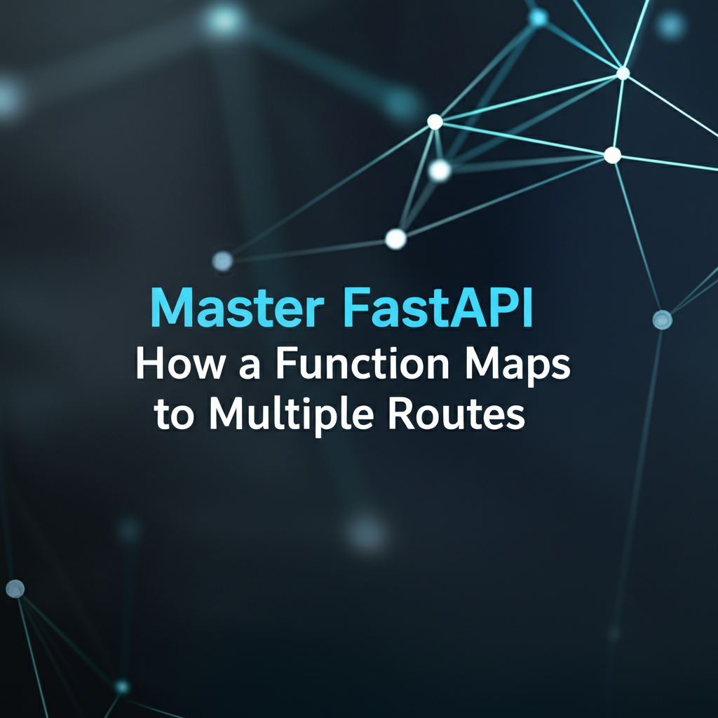 Master FastAPI: How a Function Maps to Multiple Routes