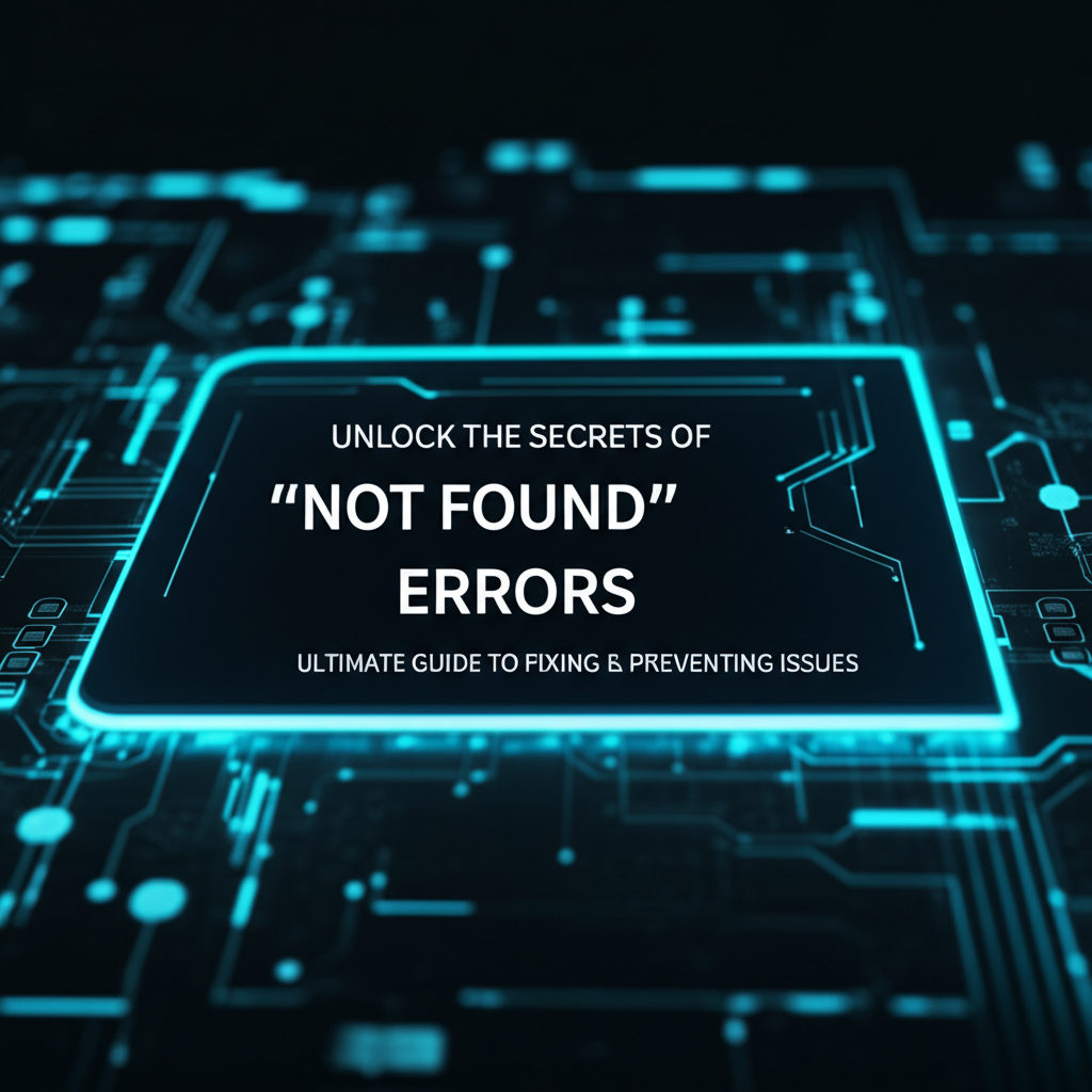 Unlock the Secrets of "Not Found" Errors: Ultimate Guide to Fixing & Preventing Issues