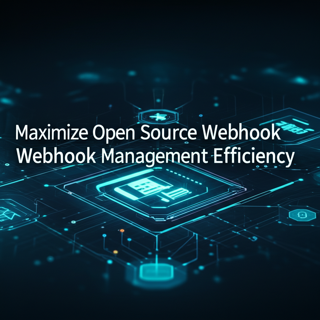 Maximize Open Source Webhook Management Efficiency